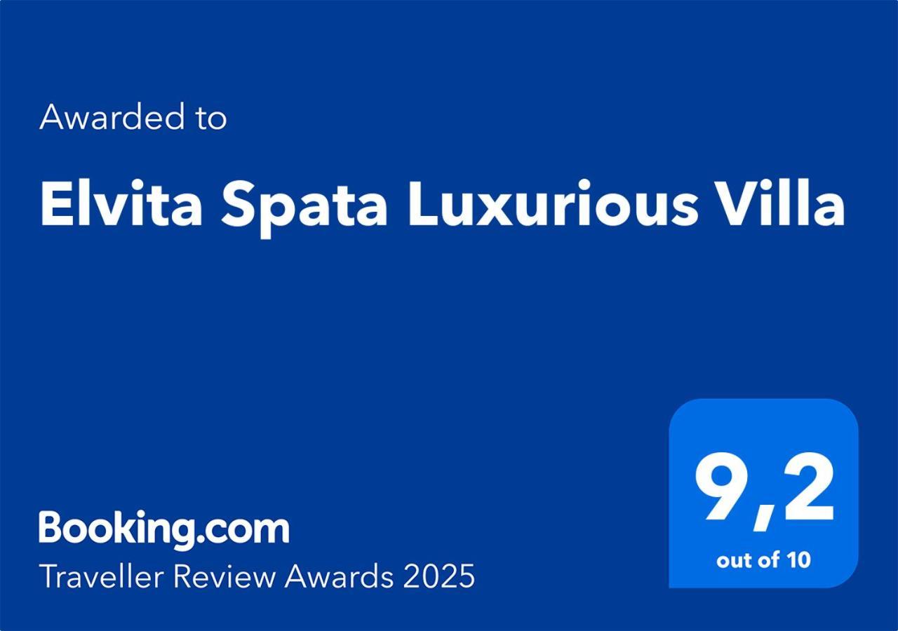 Elvita Spata Luxurious Villa מראה חיצוני תמונה